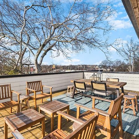 נאשוויל Modern Luxury Rooftop Deck, 3 Mi To Downtown מראה חיצוני תמונה