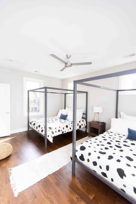 נאשוויל Modern Luxury Rooftop Deck, 3 Mi To Downtown מראה חיצוני תמונה