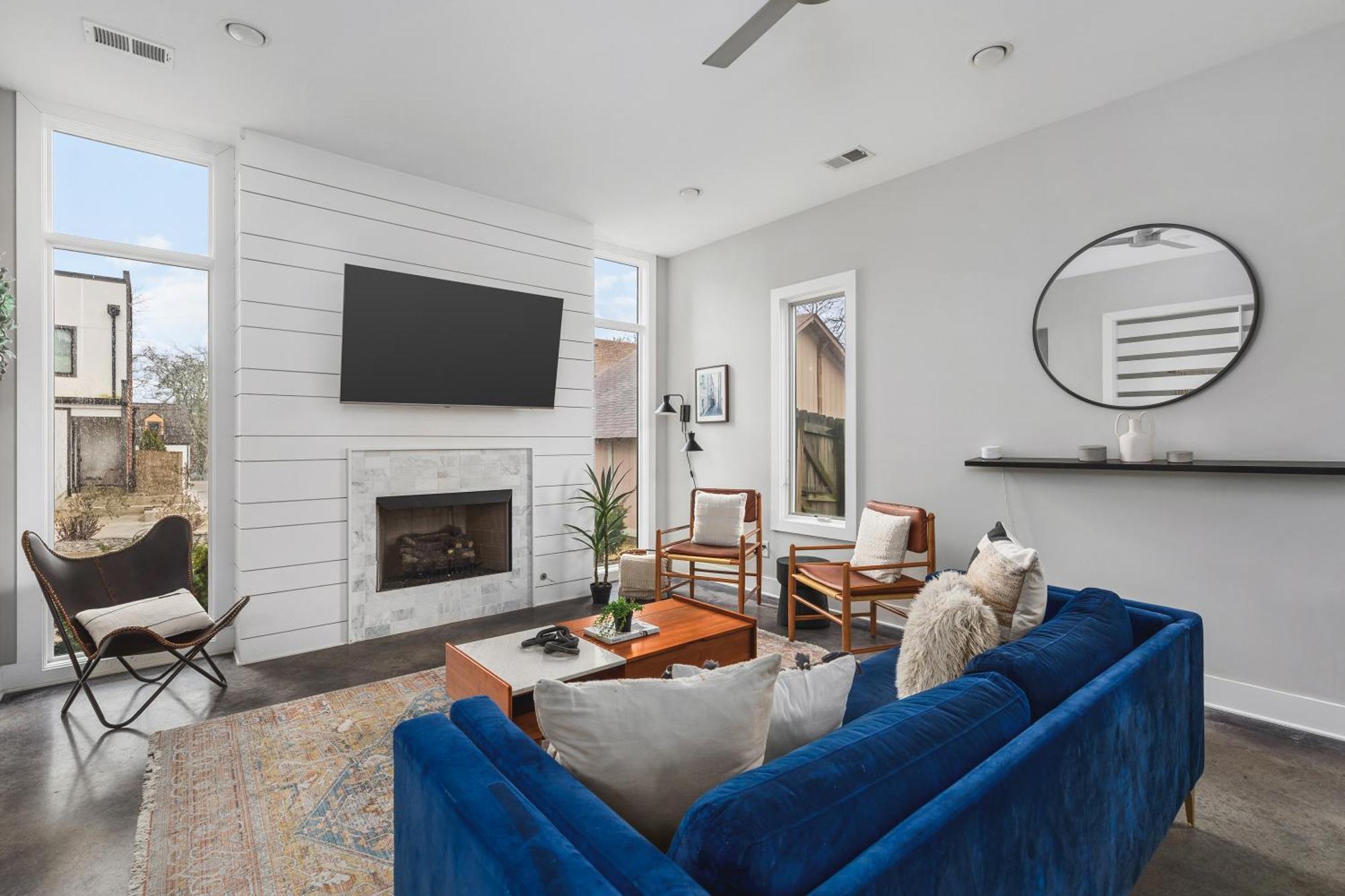 נאשוויל Modern Luxury Rooftop Deck, 3 Mi To Downtown מראה חיצוני תמונה